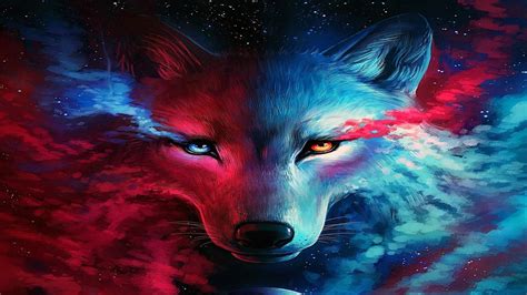 Anime Galaxy Wolf Wallpapers - Top Free Anime Galaxy Wolf Backgrounds ...