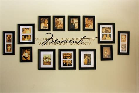 Free Family Picture Frame Ideas With Low Cost | Home decorating Ideas