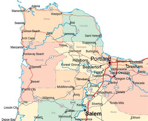 Gallery of Oregon Maps