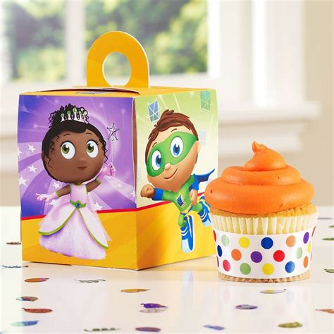 Buy Super Why Cupcake Box – 4 Count at the PBS KIDS Shop. | Boys ...