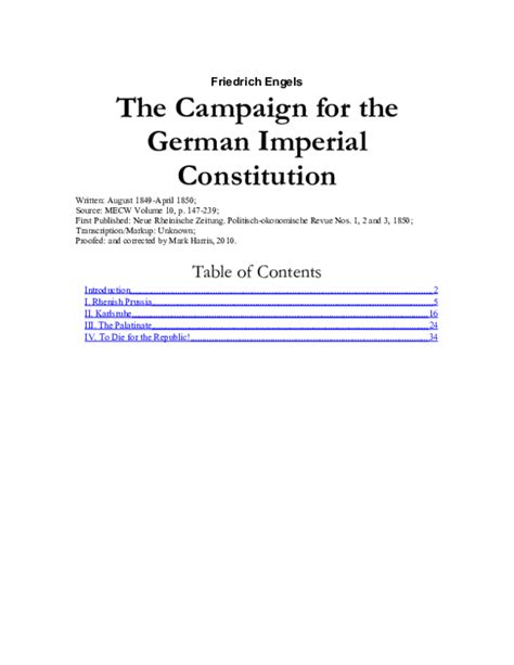 (PDF) campaign-german-imperial-constitution | Heinz Duthel - Academia.edu