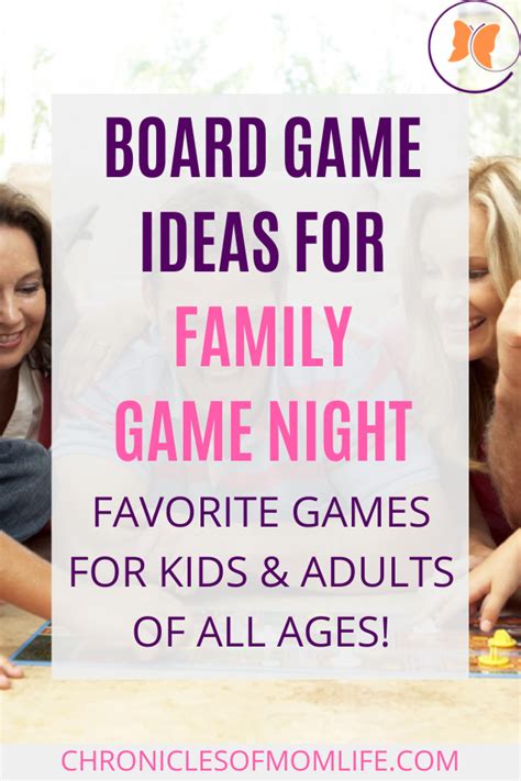 Board Game Ideas for Family Game Night