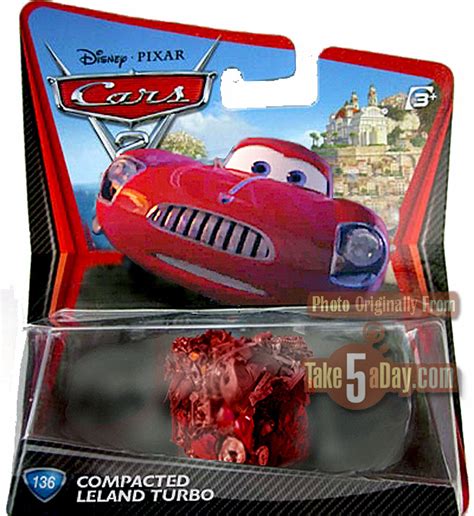 Disney Cars 2 Compacted Leland Turbo #136