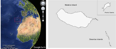 Map of the Madeira Archipelago. [Colour figure can be viewed at ...