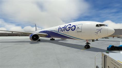 CS Boeing 777-300GE IndiGo TC-LKD 8K para Microsoft Flight Simulator | MSFS