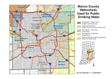 Marion County Watershed Map