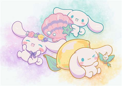 Download Cinnamoroll Sanrio Animated Artwork Wallpaper | Wallpapers.com