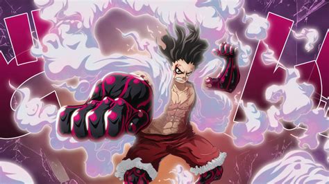 One Piece Monkey D. Luffy Gear Fourth Snakeman #4K #wallpaper # ...