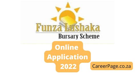 Funza Lushaka Bursary Online Application 2022