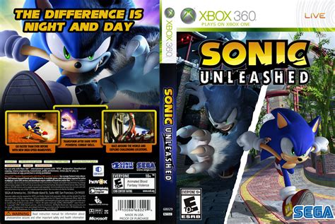 Viewing full size Sonic Unleashed box cover