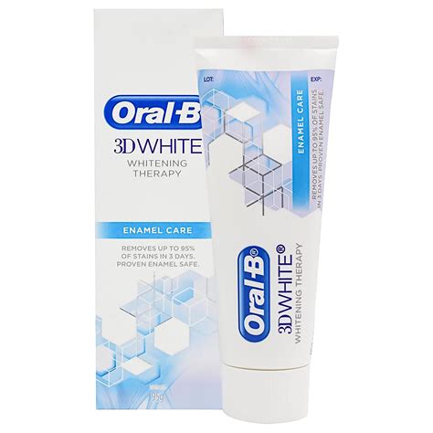 Oral B Toothpaste 3D White Enamel 95g | The Reject Shop