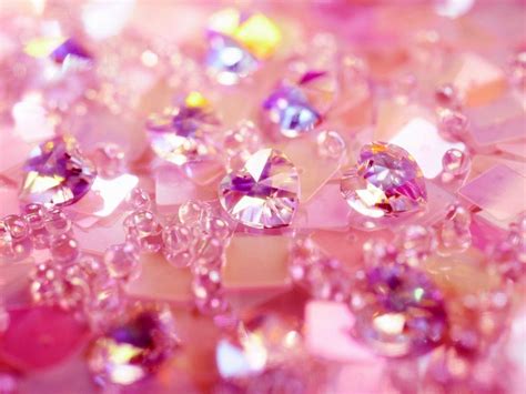 Pink Crystal Background