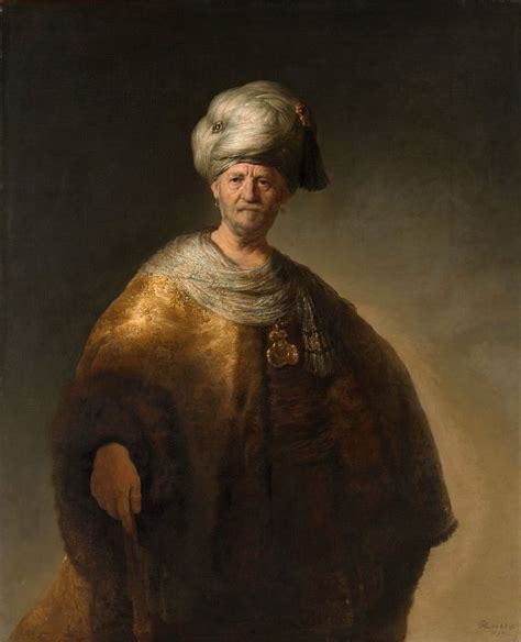 Portrait of a Noble (Oriental) Man — Rembrandt Harmenszoon Van Rijn