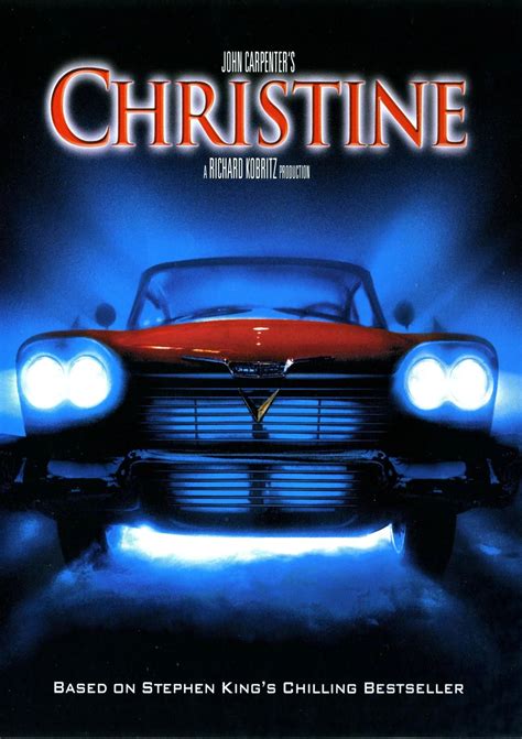 Christine 1983 Horror Movie Poster Stephen King Book Christine Movie ...