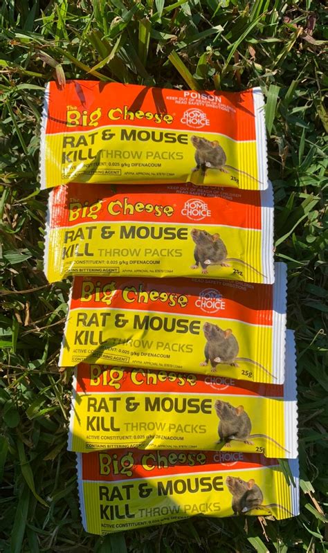 Rat & Mouse Bait - Throw Pack - The Good Life Backyard