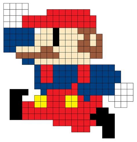 Pixel Art Of Mario - IMAGESEE