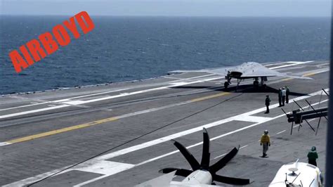 X-47B First Carrier Arrested Landing - YouTube