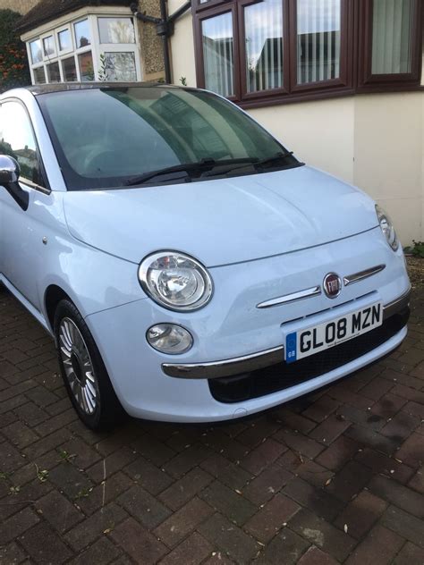 fiat 500 baby blue convertible - Not A Huge Log-Book Pictures Gallery