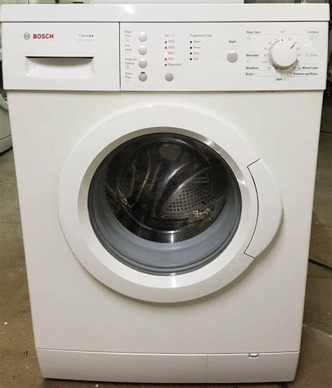 BOSCH WASHING MACHINE - 6KG LOAD - 1200 SPIN - WHITE - FULLY SERVICED ...