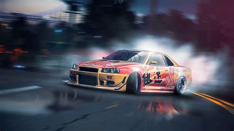 Nissan Skyline Drifting Wallpaper