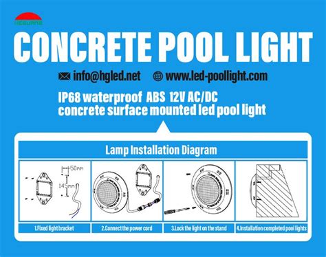 How To Install Pool Lights For Inground Pools - poolhj