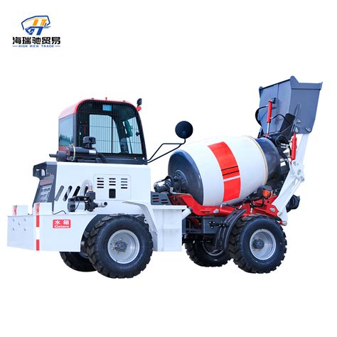 New 1 Cbm Special Self Loading Concrete Mixer Truck Self Loading Mobile ...