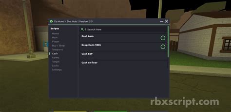 Da Hood: Cash Esp, Atm Farm, Esp & More Scripts | RbxScript