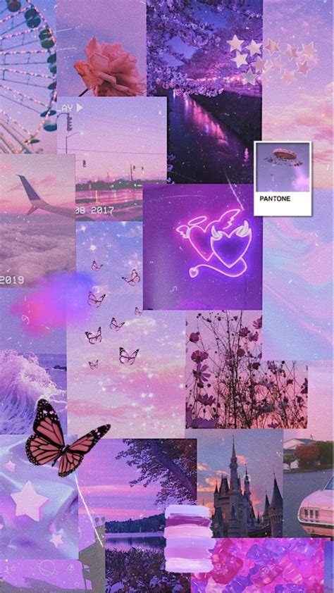 Pink and purple aesthetic wallpaper | Fondos de pantalla de iphone ...