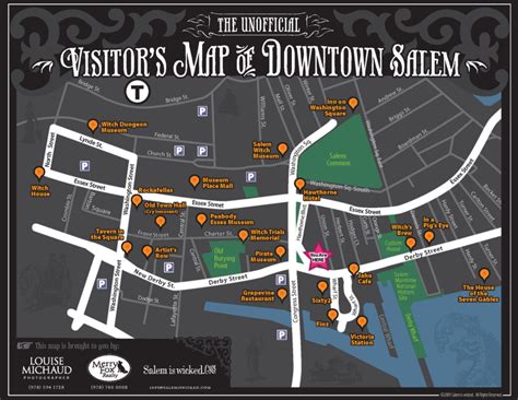 Downtown Salem Ma Map - Map Of Farmland Cave