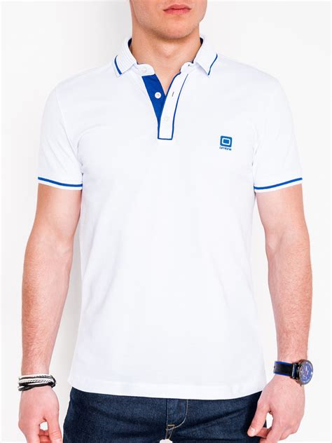 Men's plain polo shirt S920 - white | MODONE wholesale - Clothing For Men