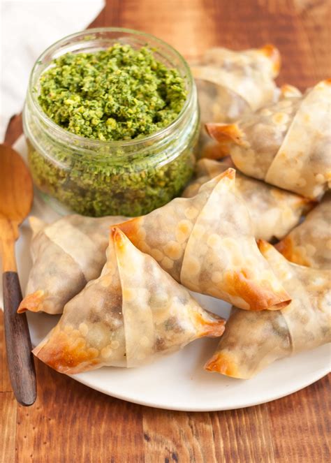 Recipe: Crispy Baked Samosas with Potatoes and Peas | Kitchn