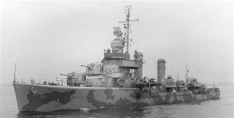 Destroyer History — Benson-Gleaves class destroyer