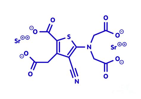 Strontium Ranelate Osteoporosis Drug Photograph by Molekuul/science ...