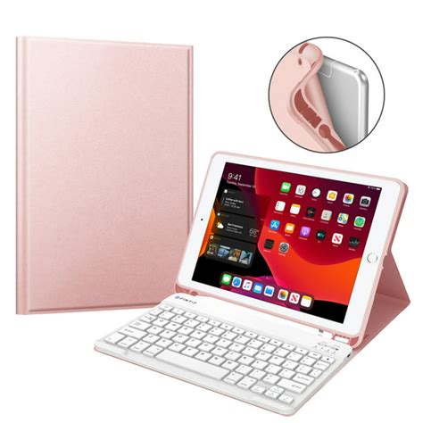 Fintie TPU Keyboard Case for iPad 10.2 inch 7th 8th Generation - [Built ...