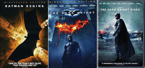 The Dark Knight Trilogy Batman Begins The Dark Knight The Dark Knight ...