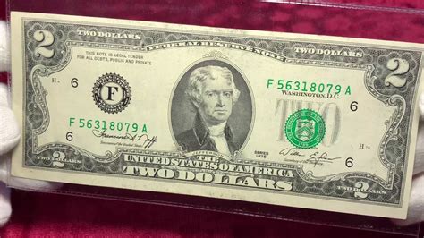 The 1976 2 Dollars bill Is It Rare? - YouTube