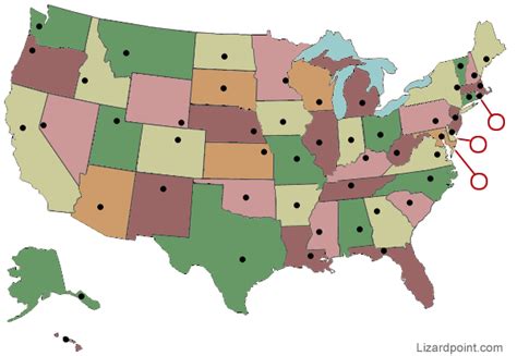 Test your geography knowledge - Southeast state capitals quiz | Lizard ...