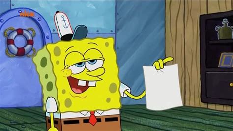 Meme Spongebob Template / SpongeBob selling item in crowd - Meme ...