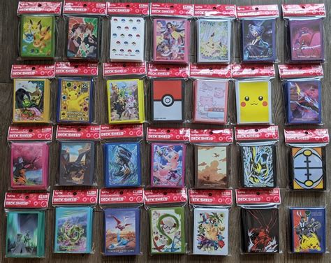 2023 Pokemon Center TCG Card Sleeves 64x (Multiple Designs) Standard ...