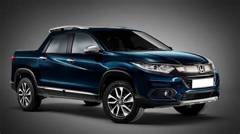 New Honda Pickup Truck Rendered With HR-V Crossover Influences ...