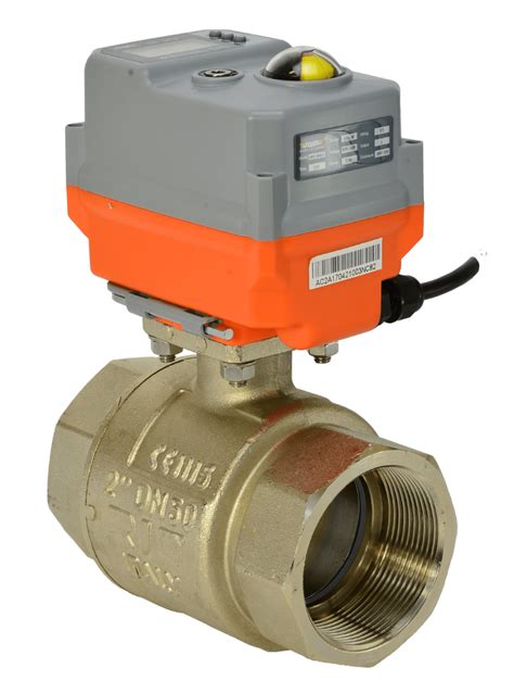 Actuated Valve - Motorized Ball Valve - AVA Actuator - Smart Model - AVS