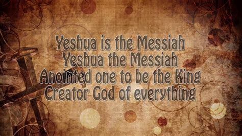 Yeshua the Messiah - YouTube