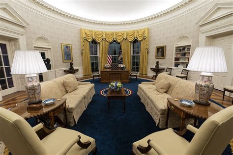 Joe Biden does some Oval Office redecoration | The Times of Israel