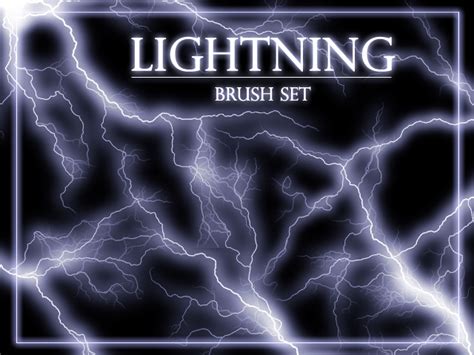 Lightning Photoshop Brushes