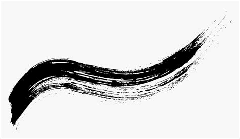 Curved Brush Stroke Png, Transparent Png , Transparent Png Image - PNGitem