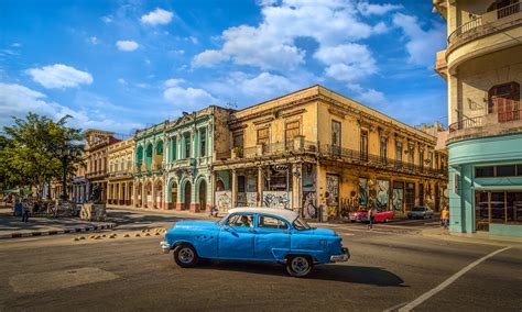 #788250 street Havana Cuba, Retro, Side, Light Blue - Rare Gallery HD ...