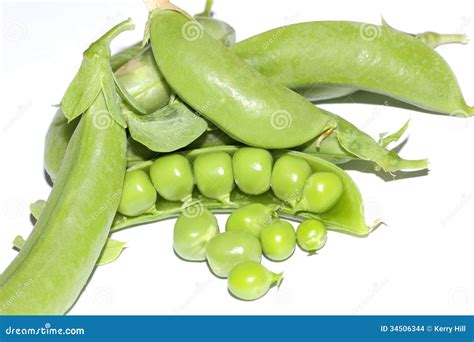 Green Peas In Pod Stock Images - Image: 34506344