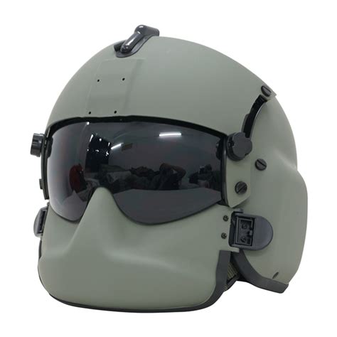 HGU-56P Helicopter Pilot Helmet with Dual lens and face shield airsoft ...