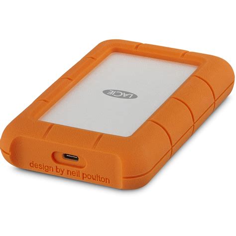 LaCie 2TB Rugged USB 3.0 Type-C External Hard Drive STFR2000800