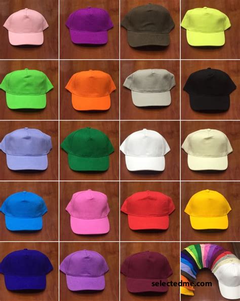 Promotional Baseball Cap Colours for Adult & Children